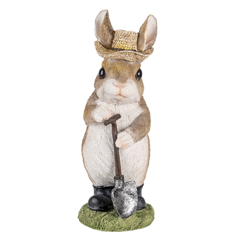 Statua decorativa coniglio in resina - H.22 cm - Clayre&Eef