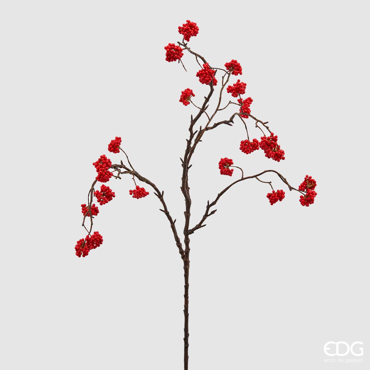 Ramo di bacche rosse - h 80 cm - edg