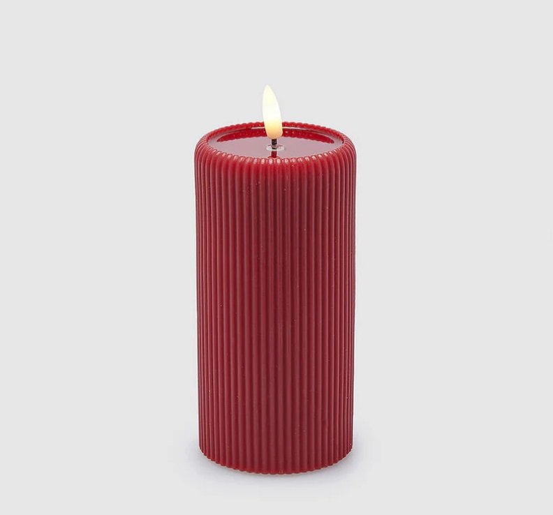 Candela led lounge moccolo - H.15x7 cm - EDG