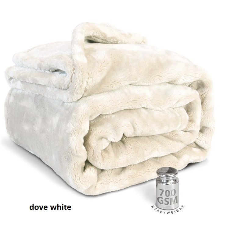 Plaid in pelliccia a pelo corto Silke - vari colori - 150x200 cm - Unique Living