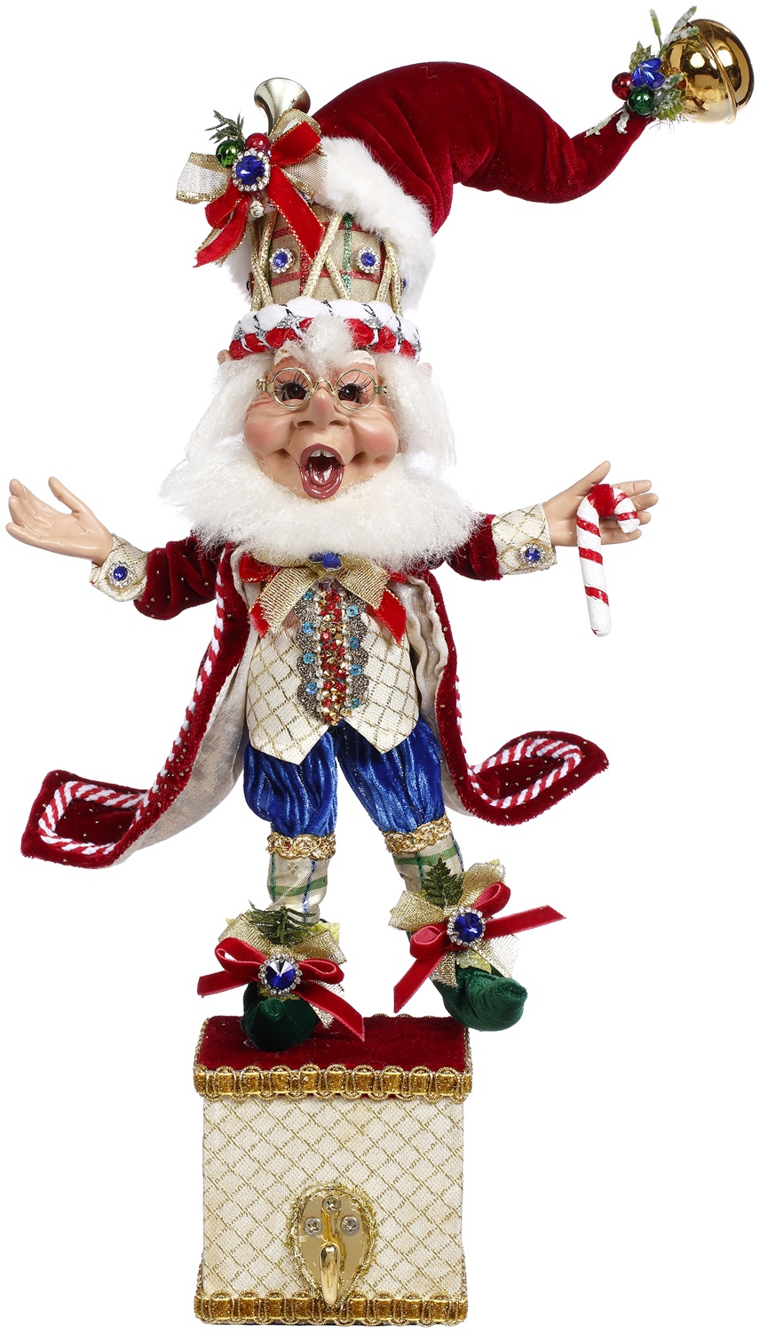 Folletto appendicalza Xmas Party - Collezione Mark Roberts 2024 - H.40 cm - Goodwill
