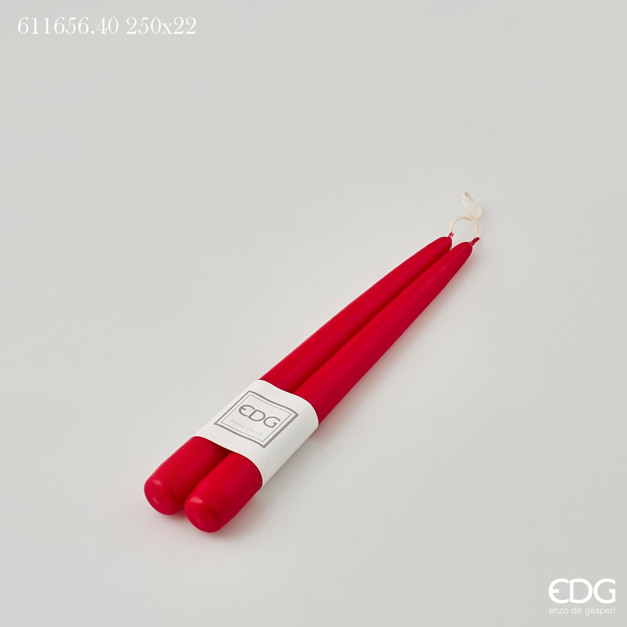 Candela stelo rosso - 70 gr - EDG