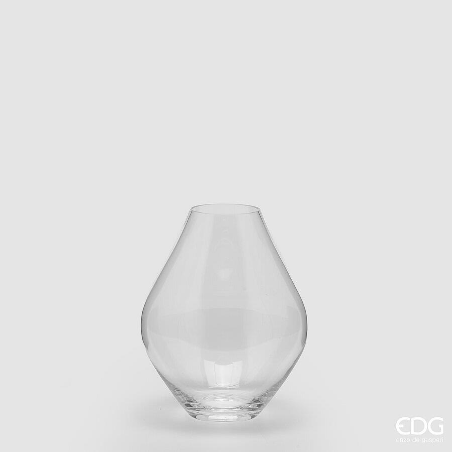 Vaso in vetro Nida Biconic - H.28x22 cm - EDG