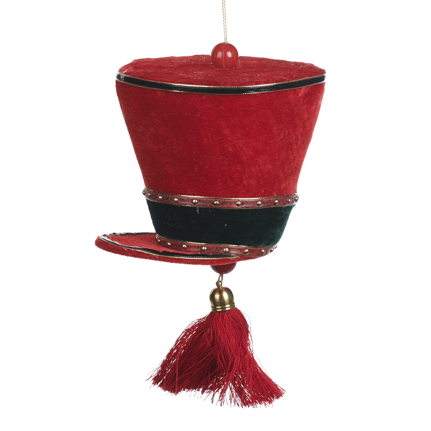 Decorazione natalizia cappello soldatino rosso - H. 20 cm - Collezione 2022 - Goodwill