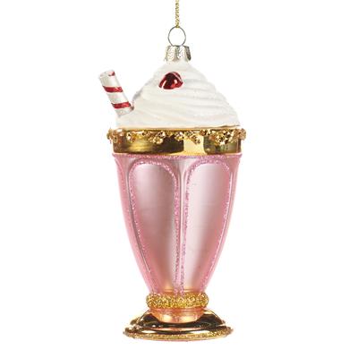 Decoro ice cream cup in vetro - h. 13 cm - Goodwill
