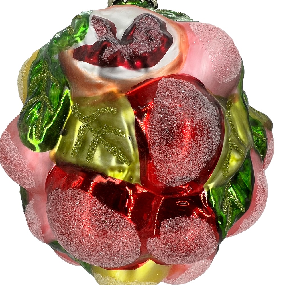 Palla vetro mix frutta - diam. 12 cm - EDG