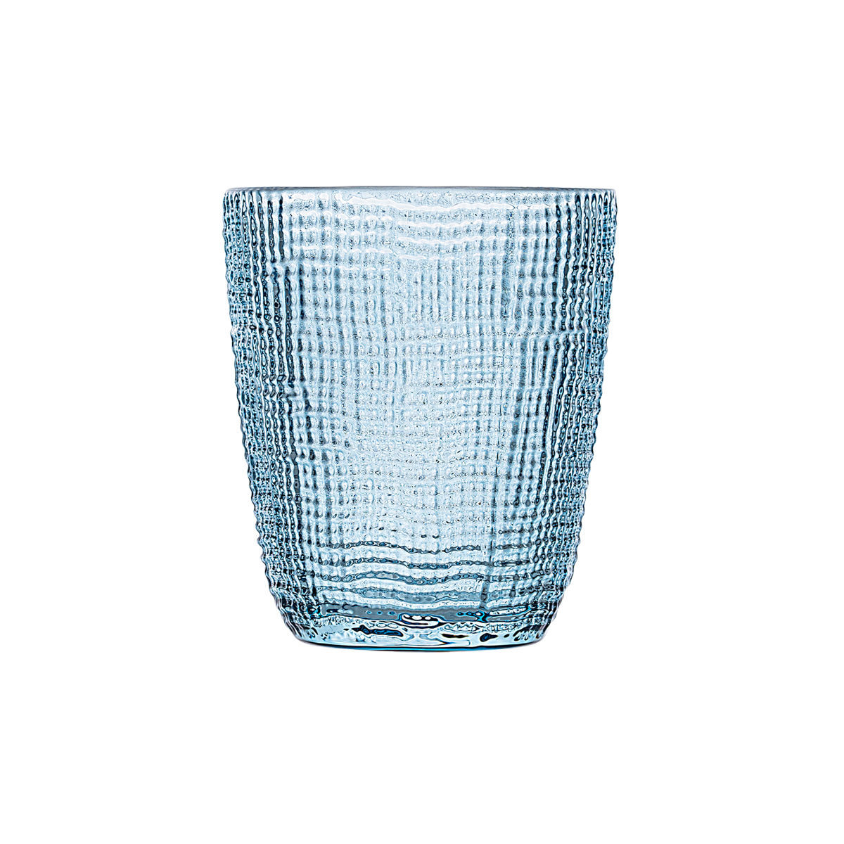 Set 6 bicchieri acqua in vetro blu - 310 ml - Estia