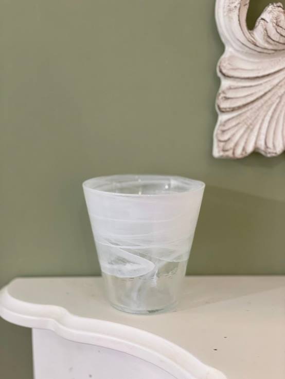 Fiorentino home - set bicchieri ad acqua pz 6 - bianco