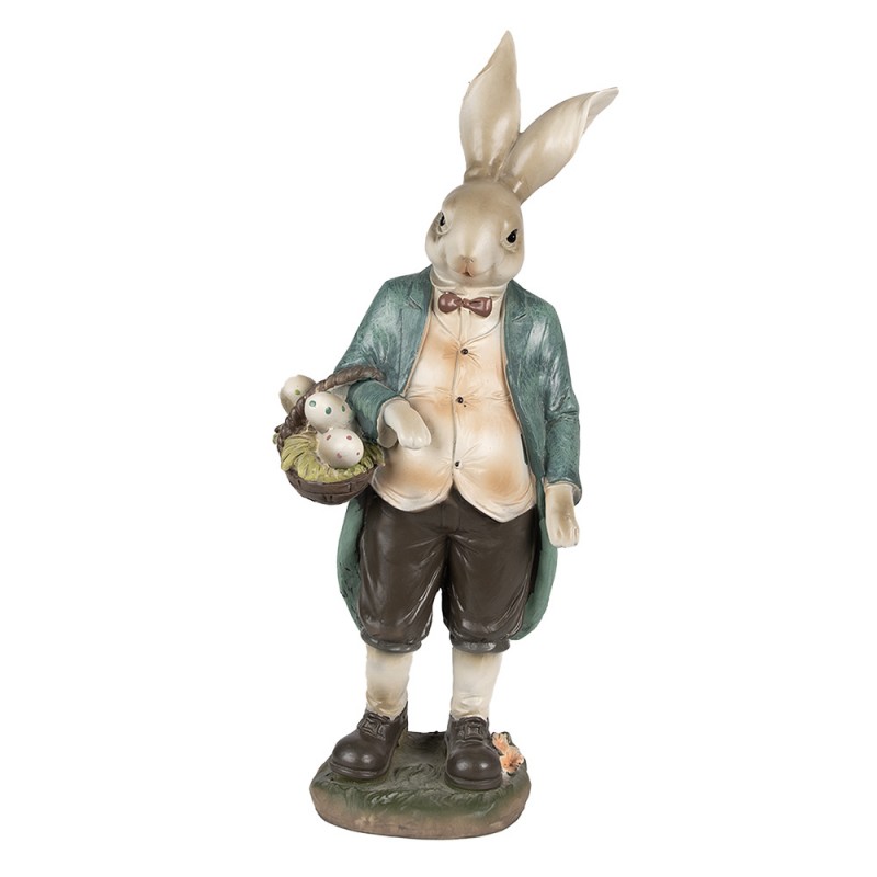 Statua decorativa coniglio in resina - H.38 cm - Clayre&Eef