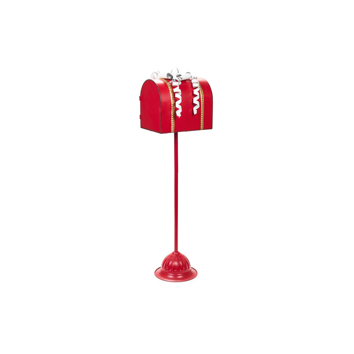 Cassetta posta in metallo rosso - H.119x24.5x33 cm - Nuvole di Stoffa