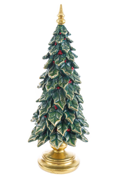 Albero natalizio in resina - H.32 cm - Le stelle