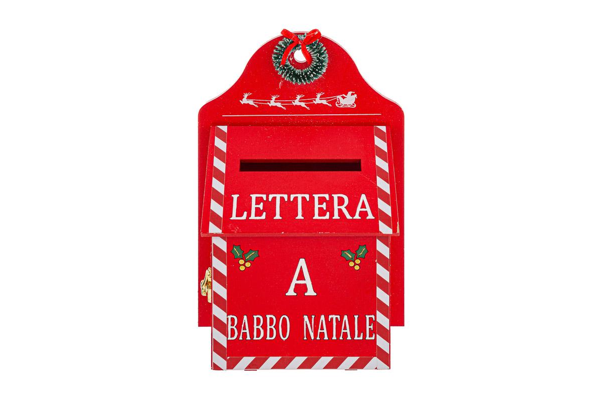 Portaletterina in legno da muro - H.22x14 cm