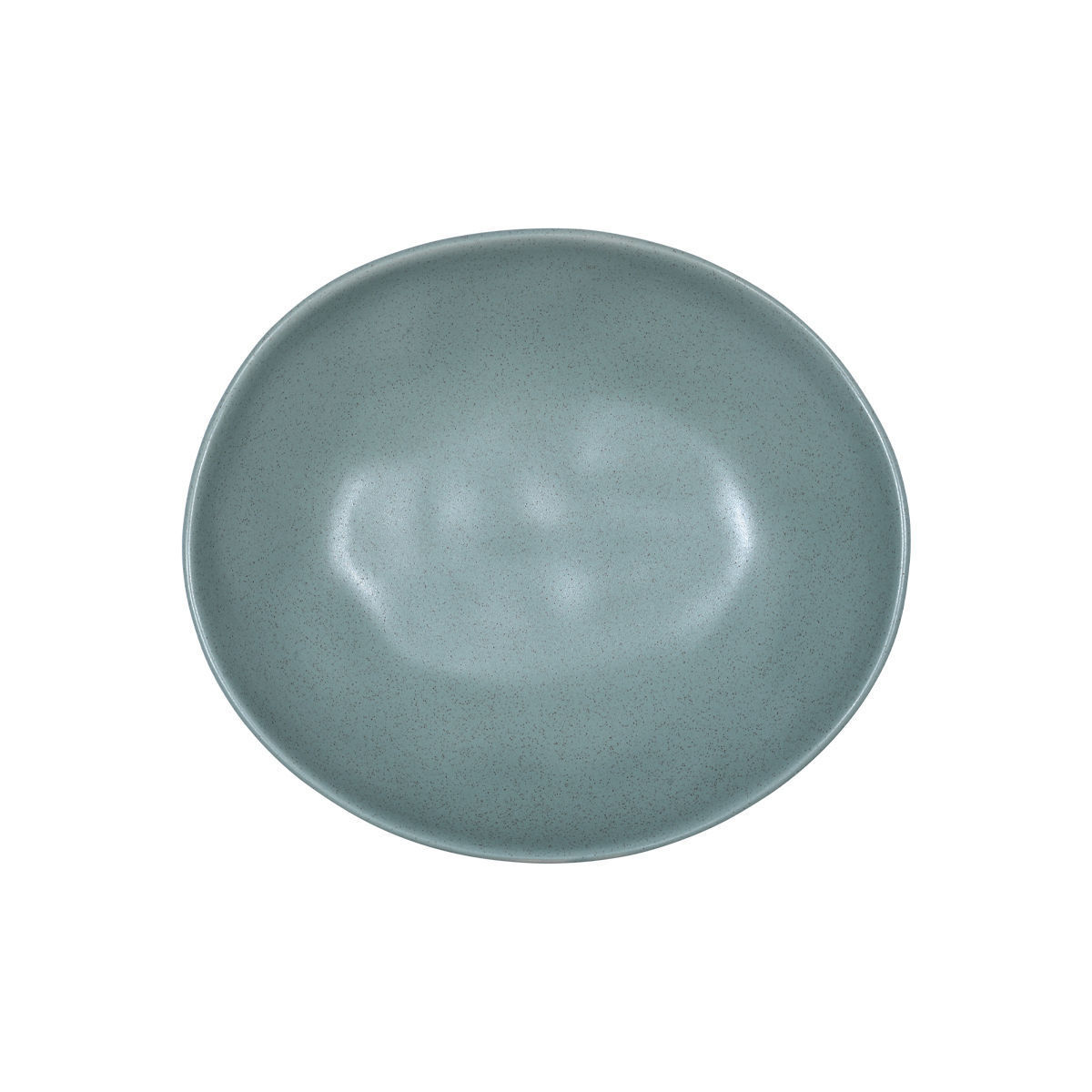 Servizio piatti 18 pz in gres  verde acquamarina - Estia