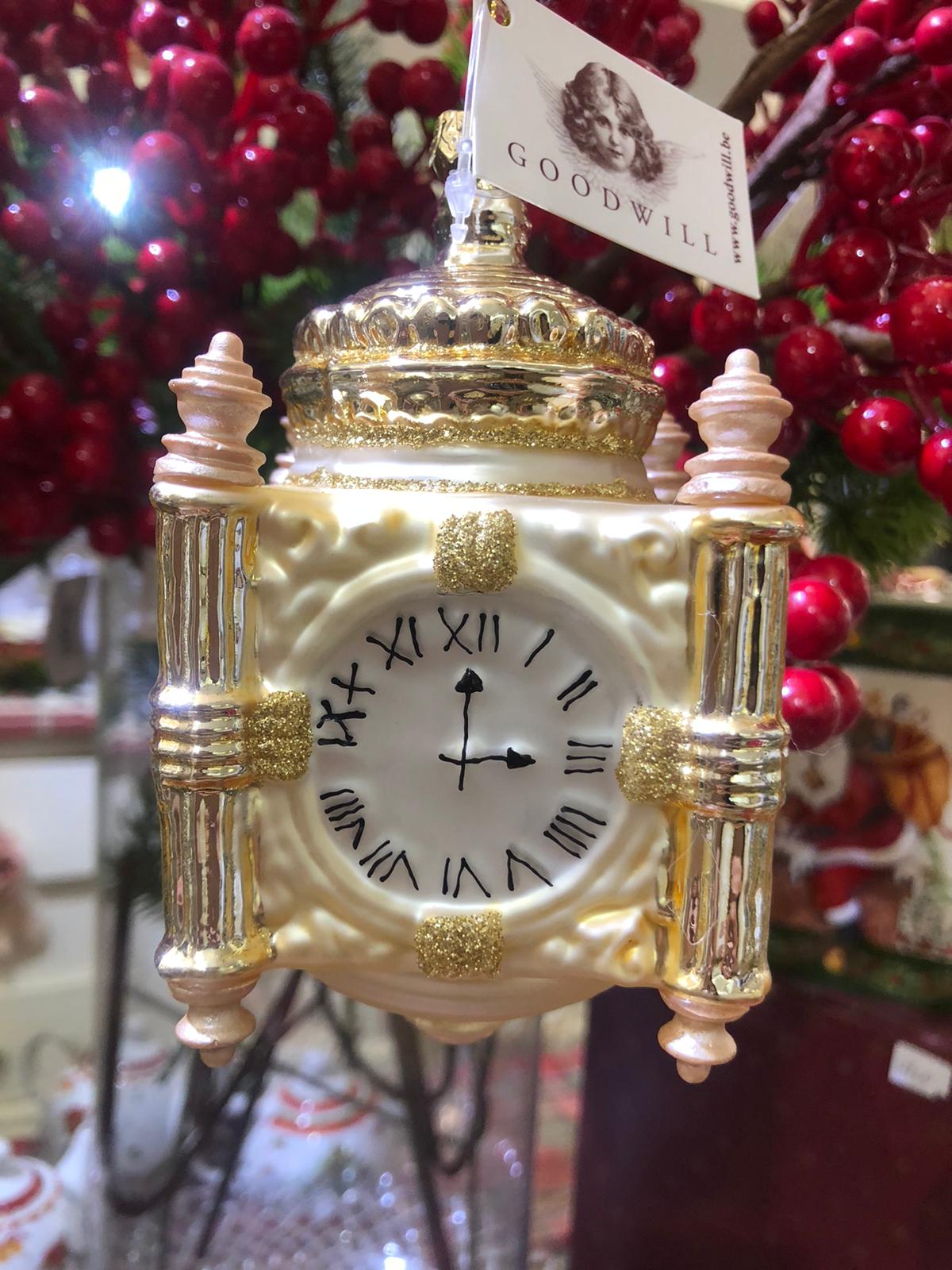 Appendino orologio decoro natalizio - Goodwill