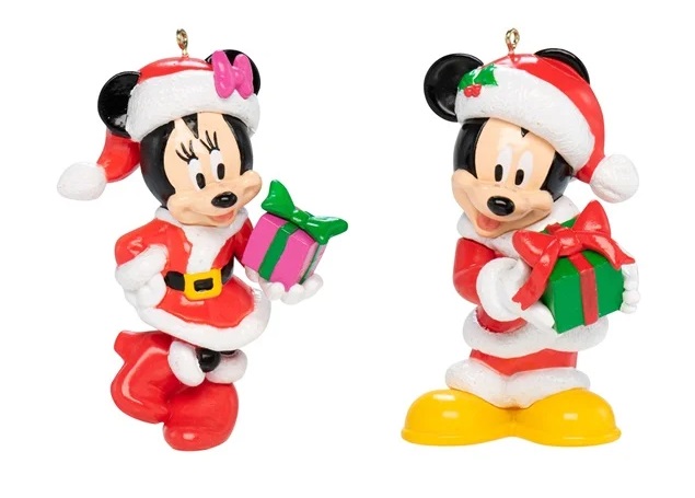 Topolino e Minnie da appendere con regali - Disney - Christmas Inspirations