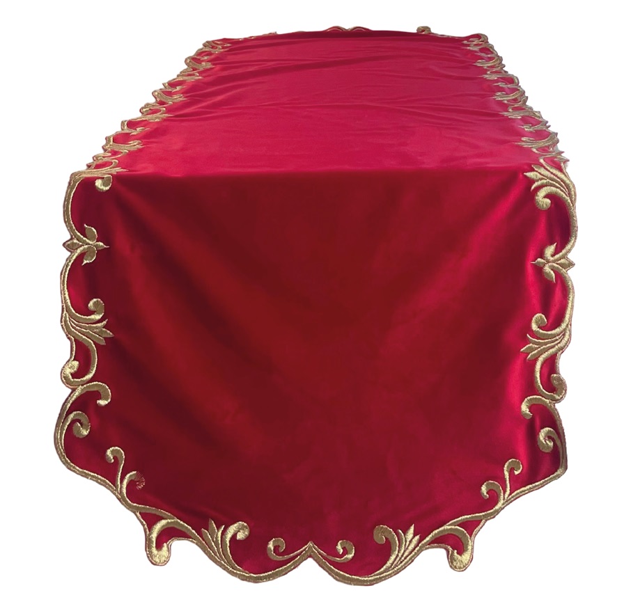 Runner in velluto CLODETTE - 140x49 cm - vari colori - Clodette