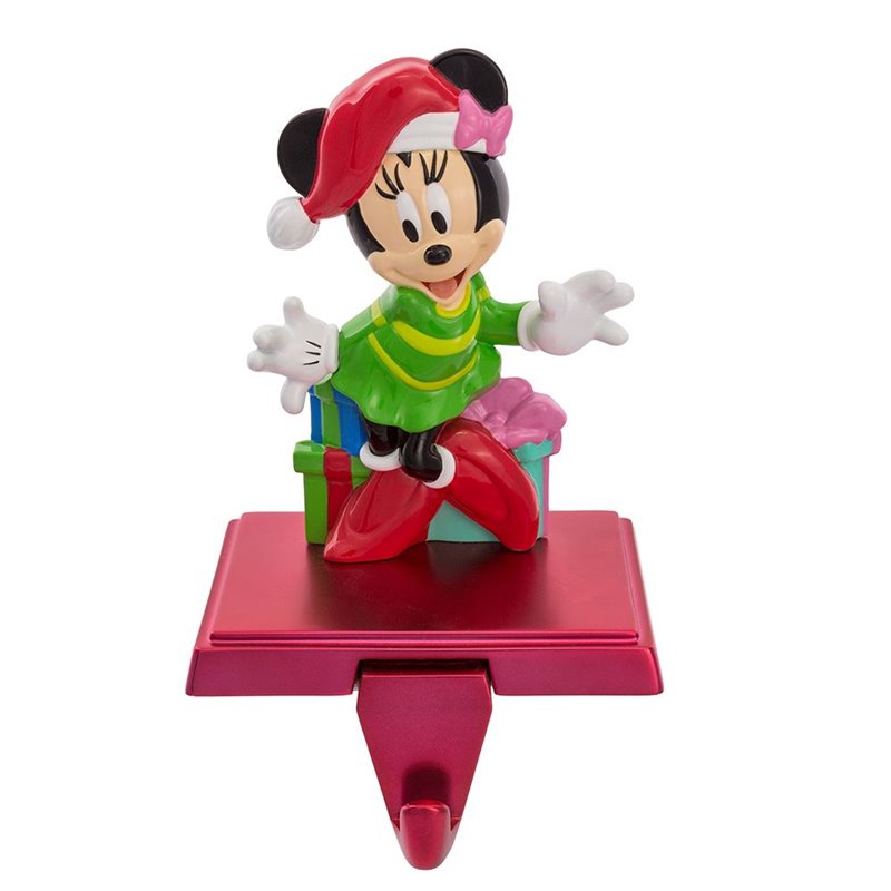 Minnie in resina con appendicalza - H.18 cm - Disney - Christmas Inspirations