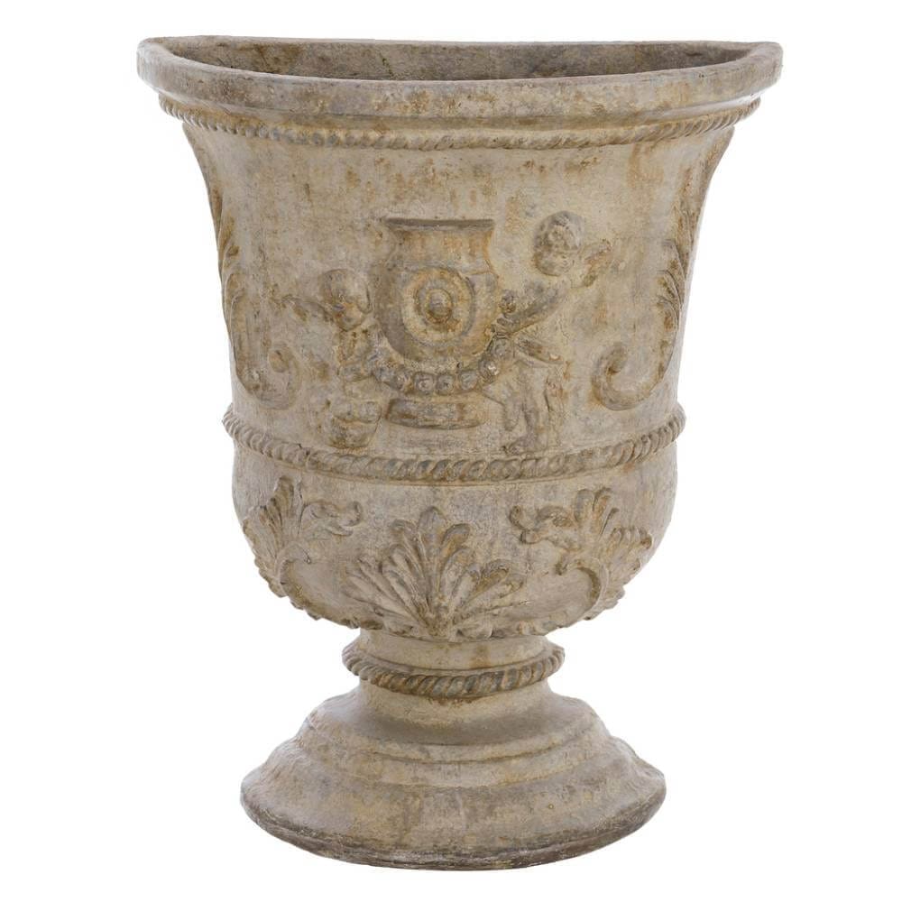 Vaso in resina da parete 